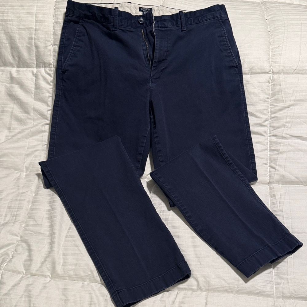J. Crew Men's Navy Chinos